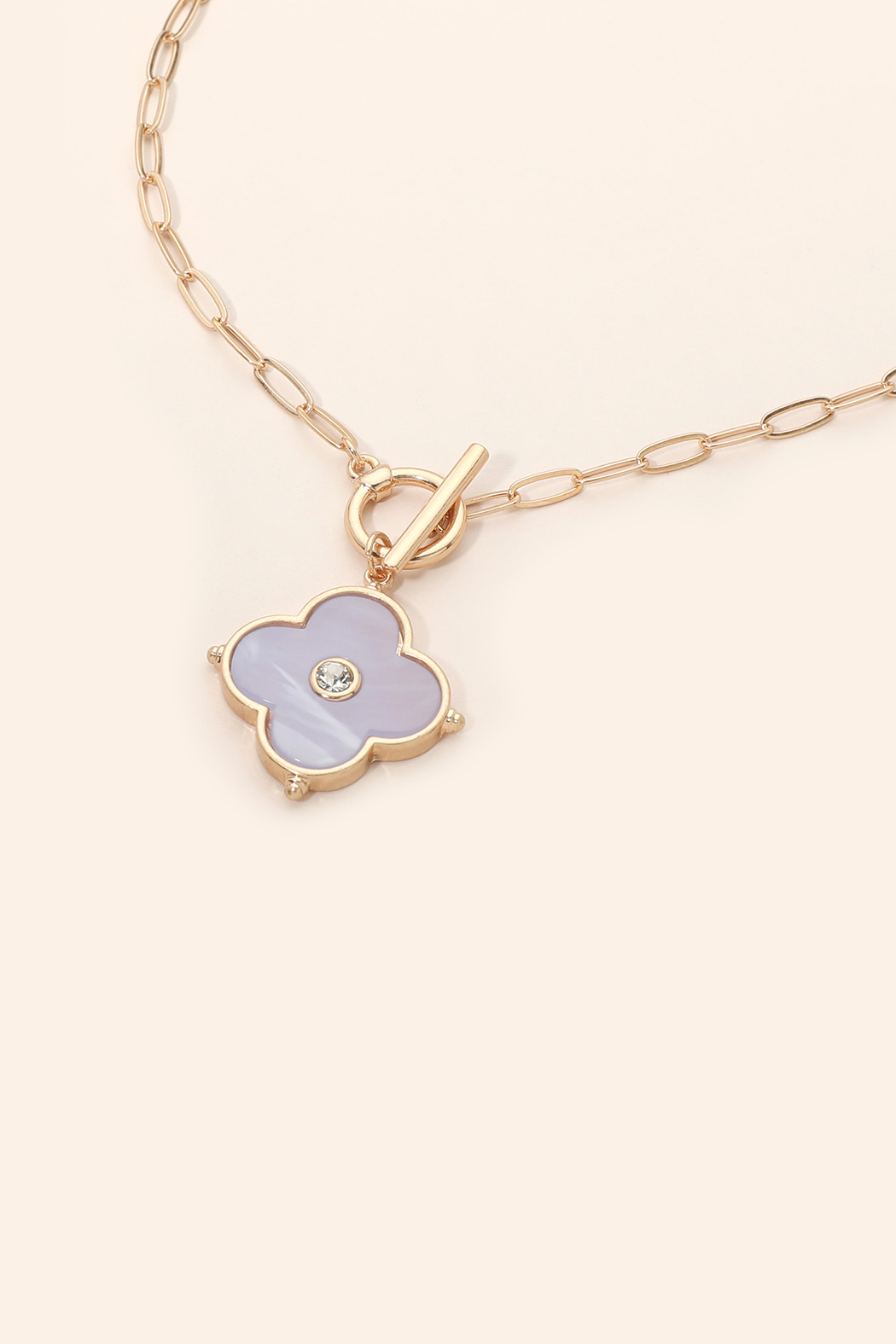 Clover Toggle Necklace
