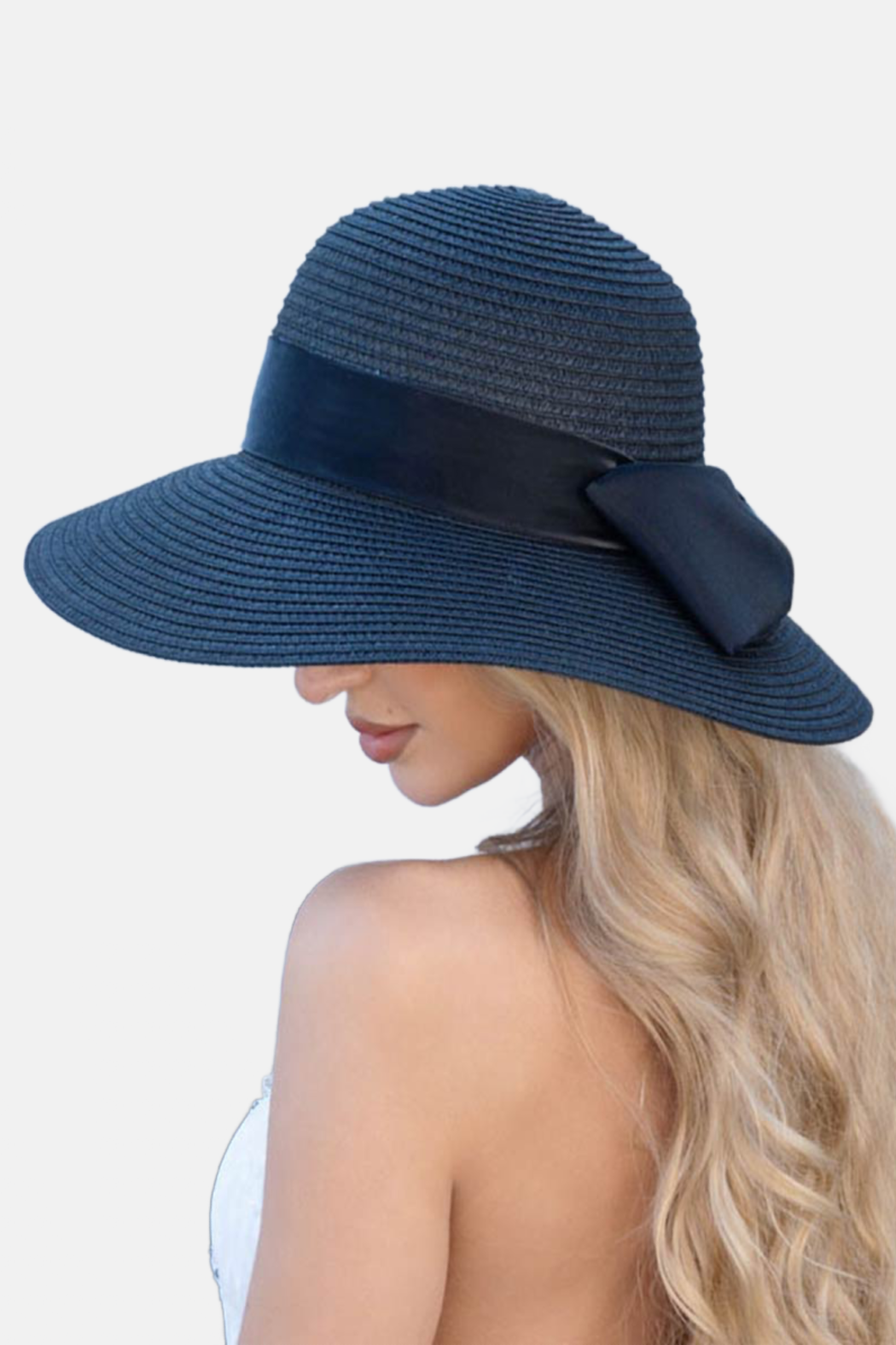 Bow Straw Sun Hat