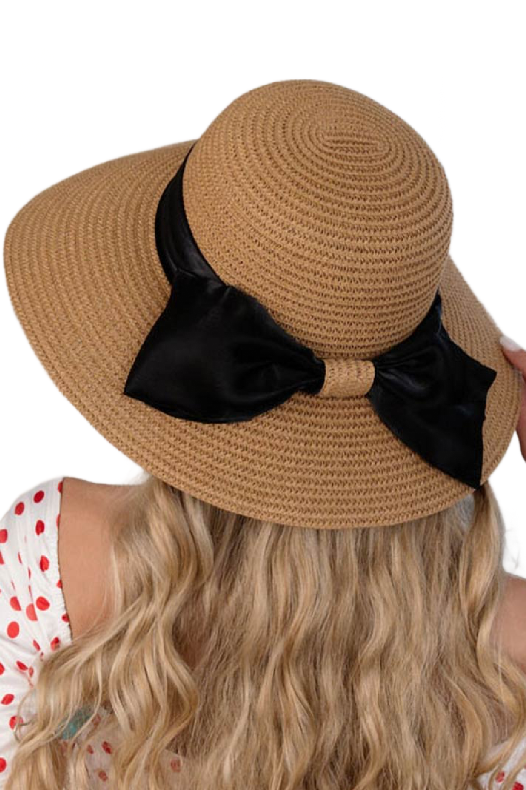 Bow Straw Sun Hat