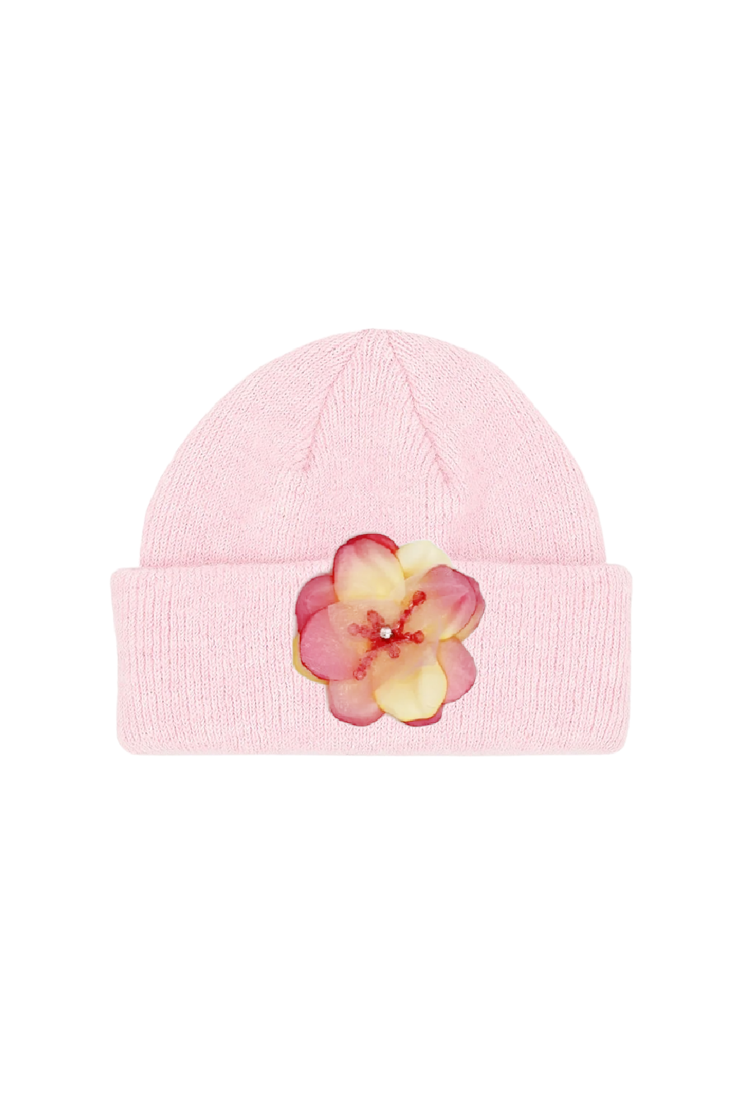 Rosey Pink Baby Beanie