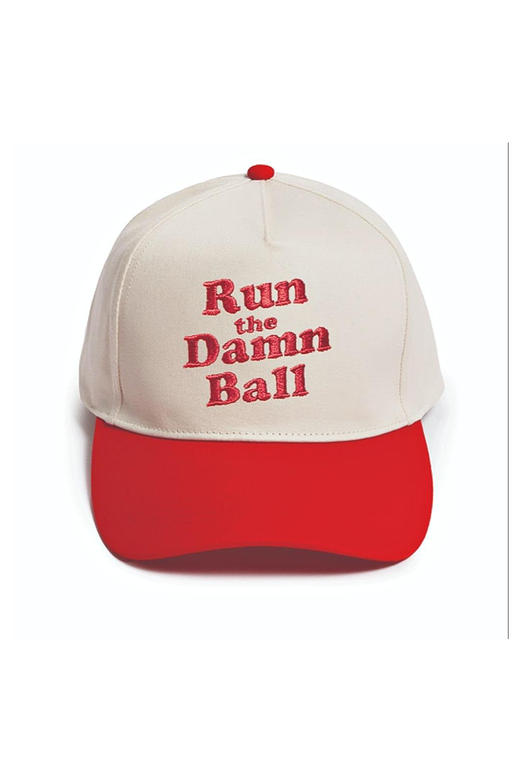 Run The Da@# Ball Embroidered Cap