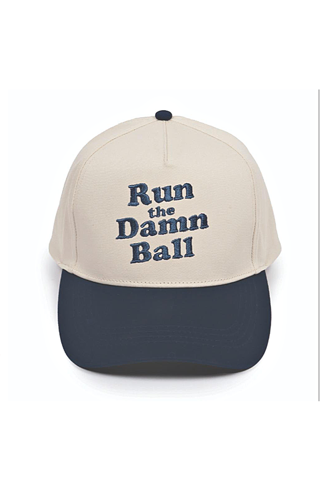 Run The Da@# Ball Embroidered Cap