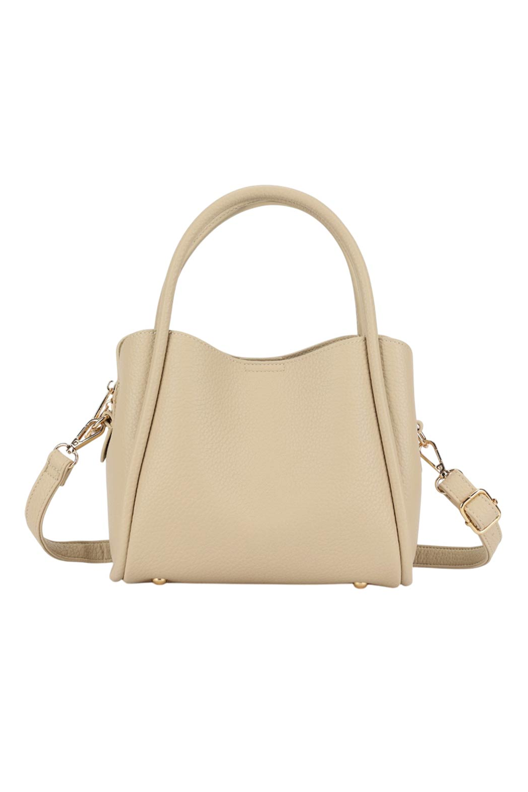 Vegan Leather Satchel Crossbody Bag