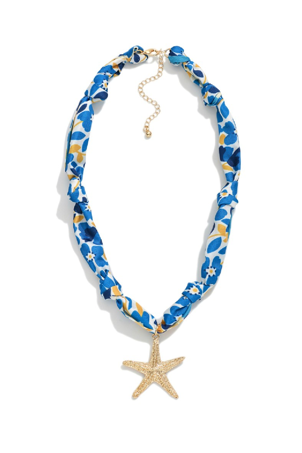 Bright Coastal Scarf Necklace