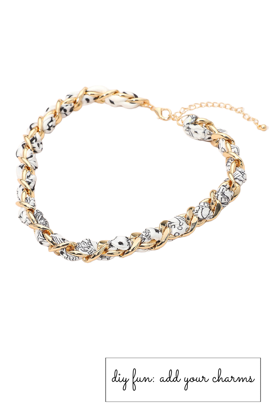 Scarf Wrap Necklace