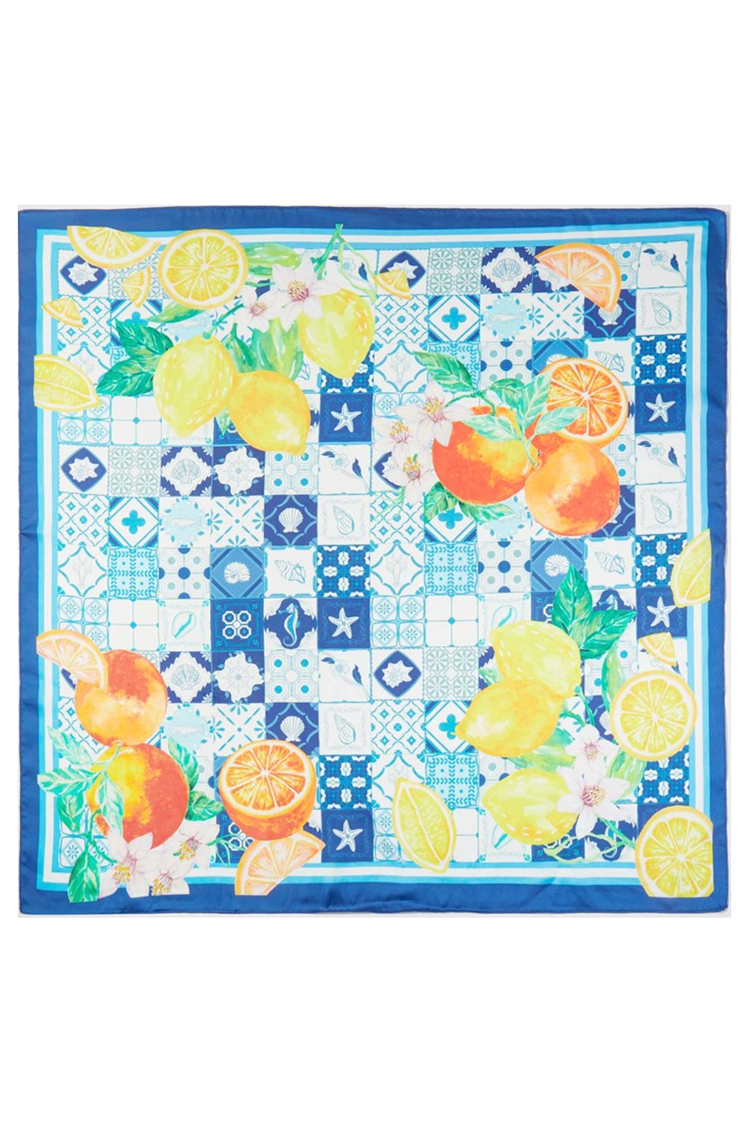 Citrus Mosaic Scarf