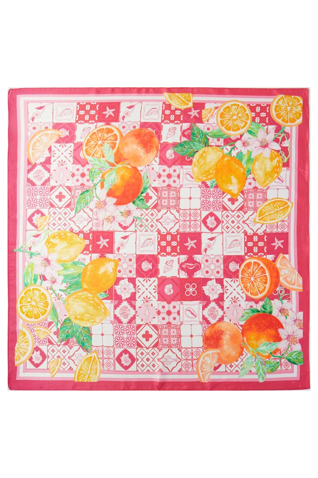 Citrus Mosaic Scarf