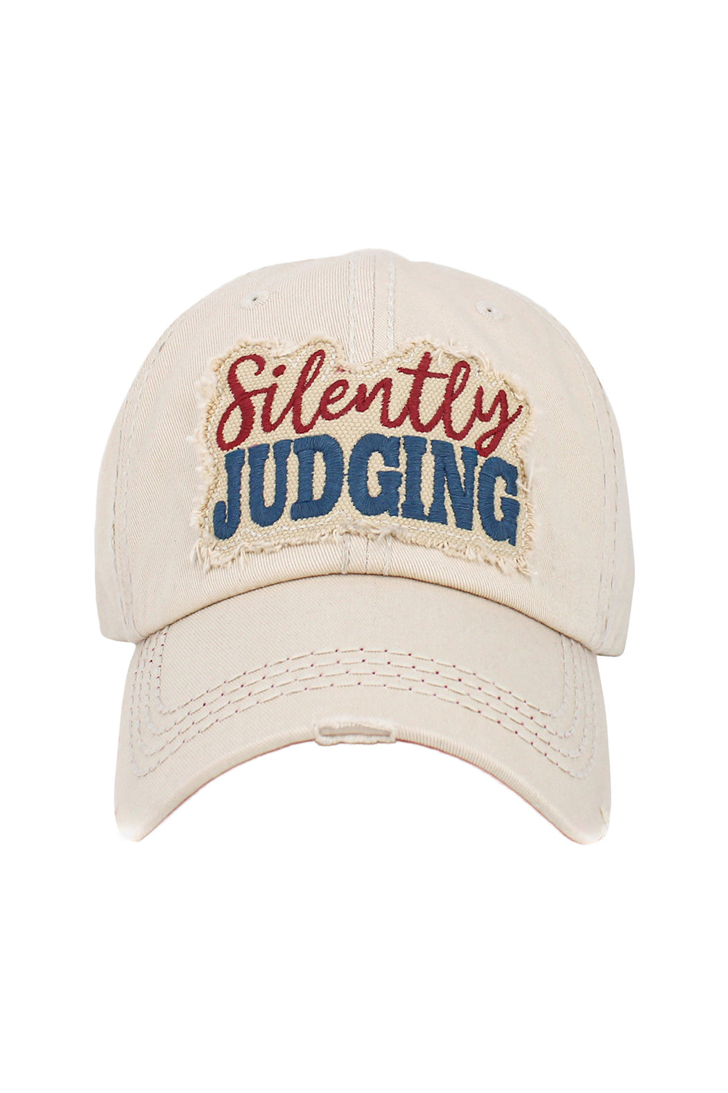 Silently Judging Cap