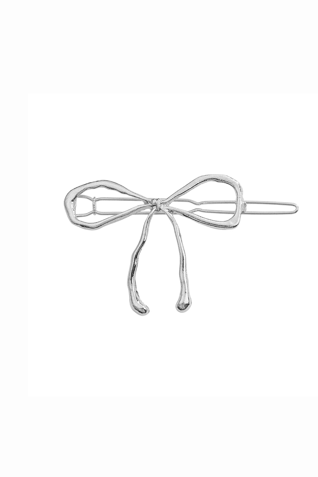 Metal Bow Barrette