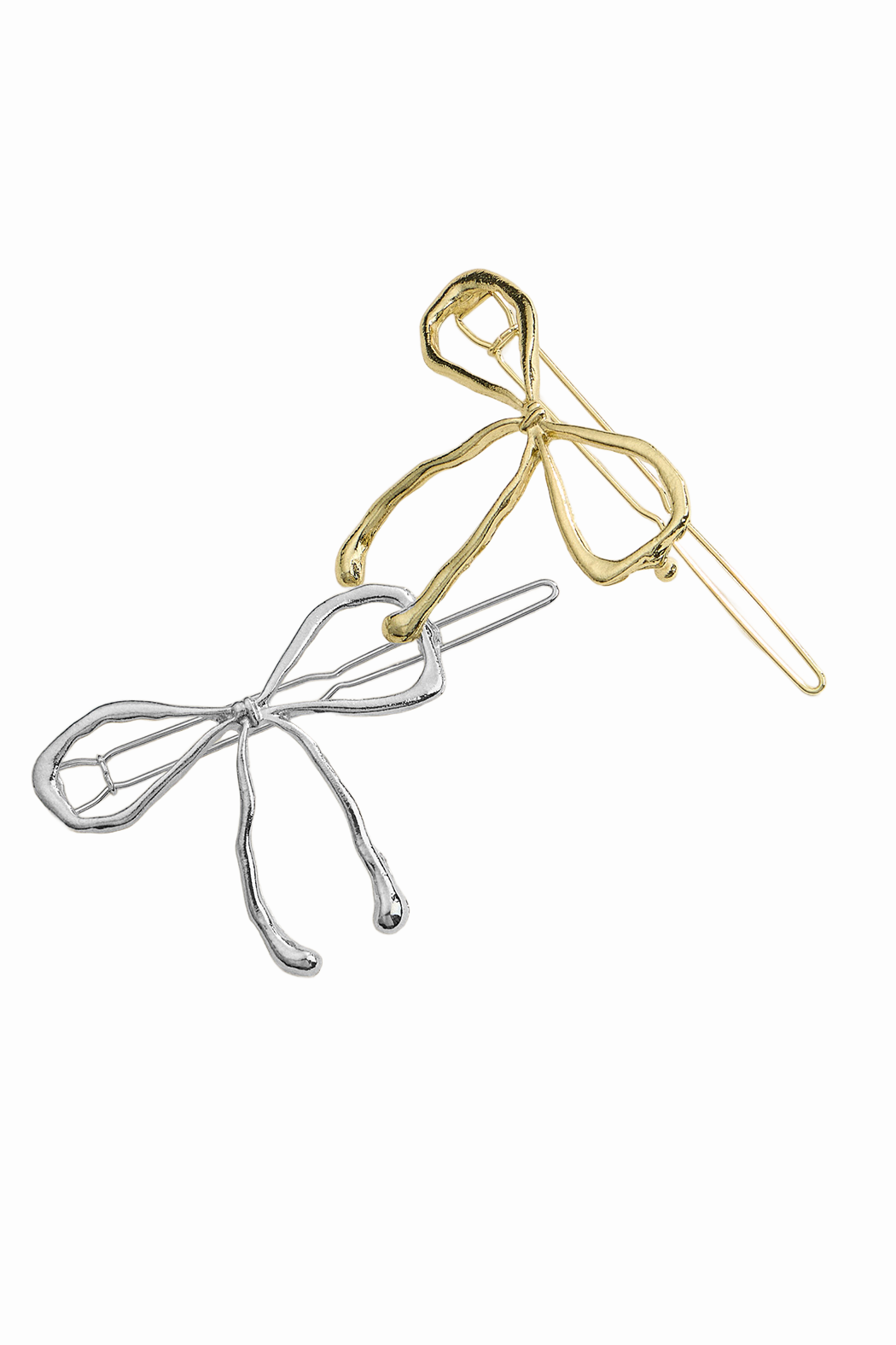 Metal Bow Barrette