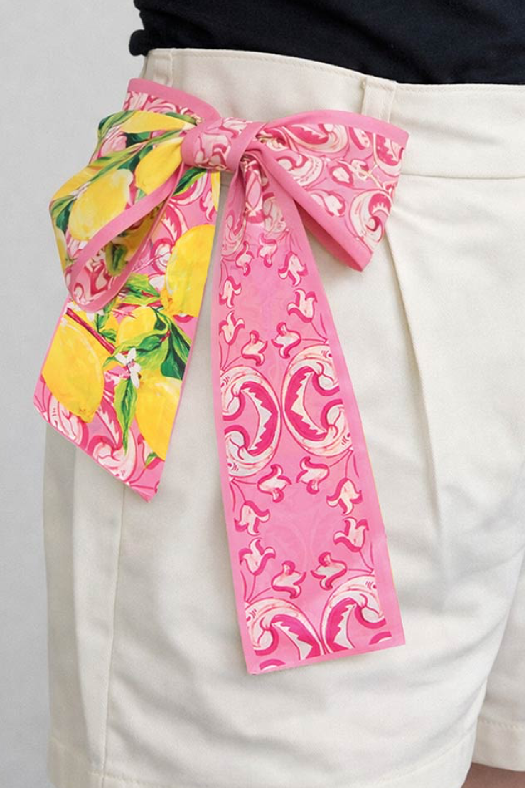 Skinny Lemon Scarf