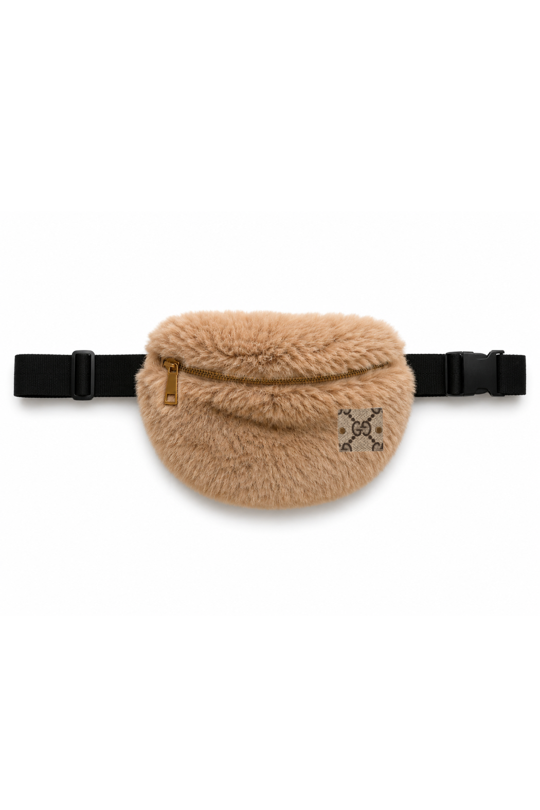 Upcycled Gucci Faux Fur Sling Bum Bag