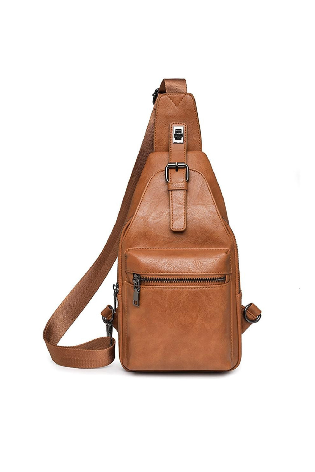 Vegan Leather Sling Bag