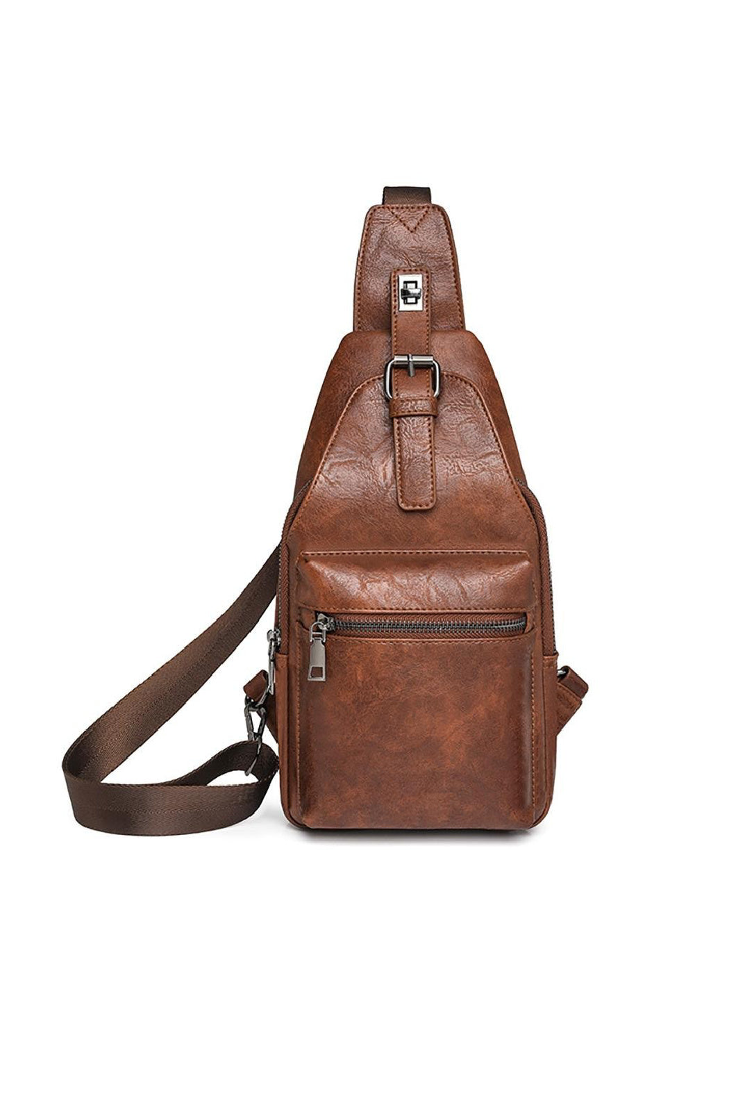 Vegan Leather Sling Bag