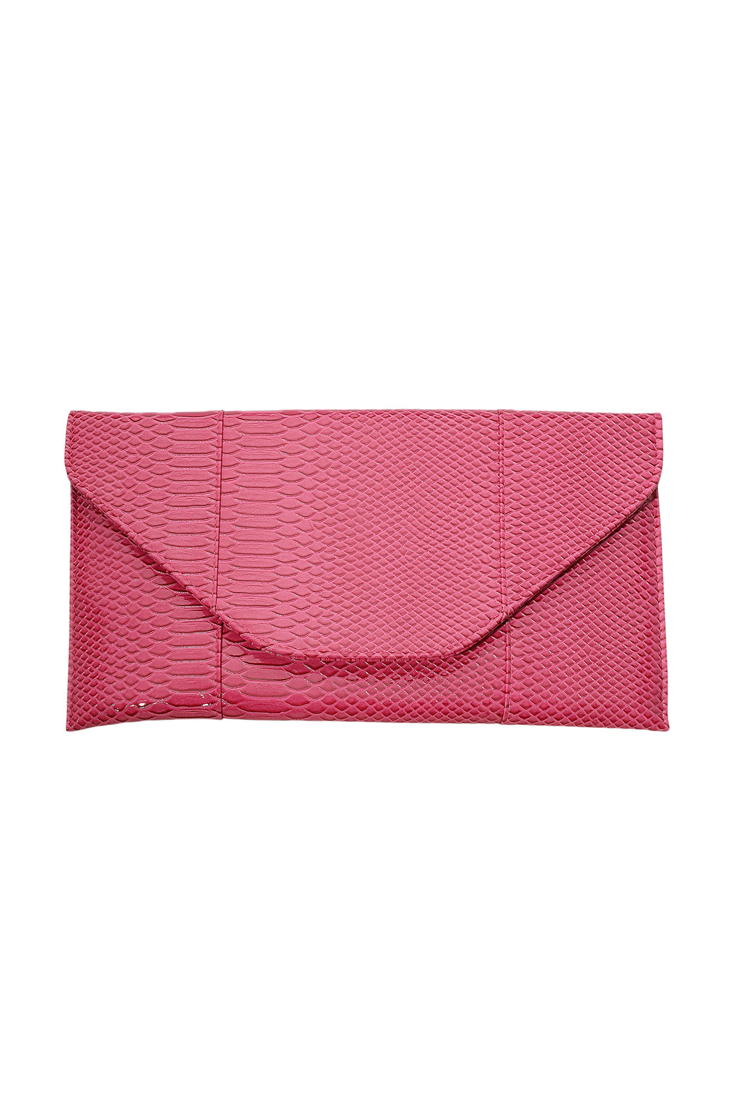 Snake Skin Clutch Crossbody Bag