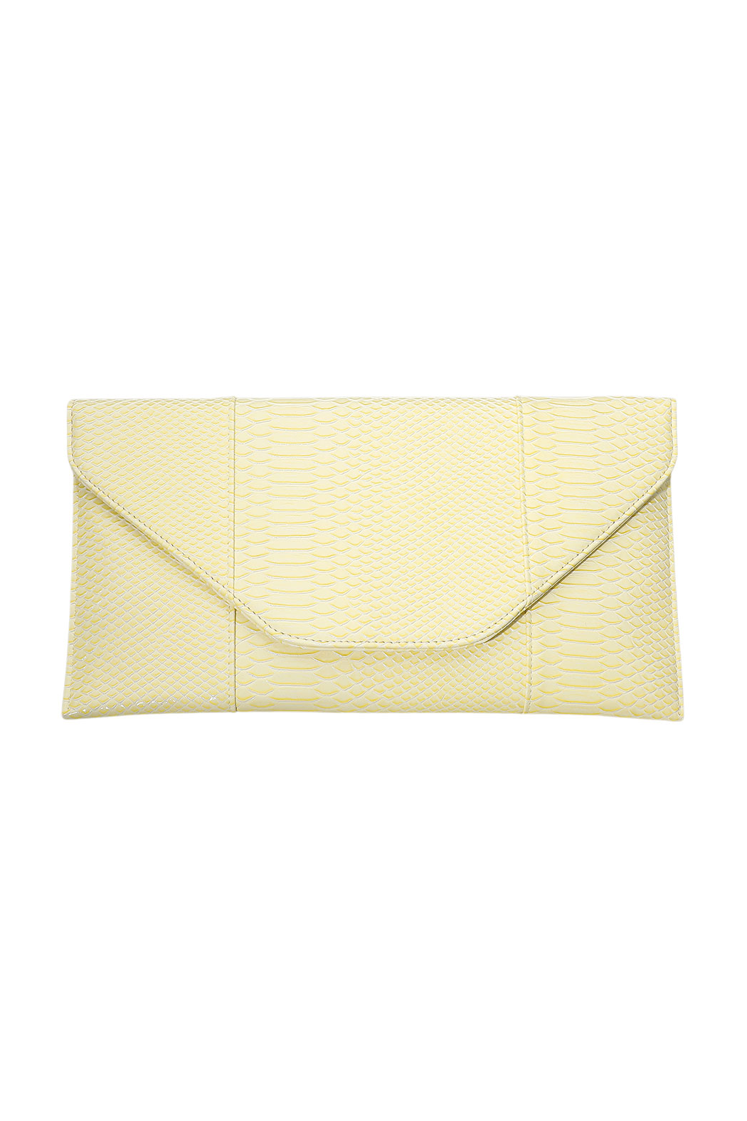Snake Skin Clutch Crossbody Bag