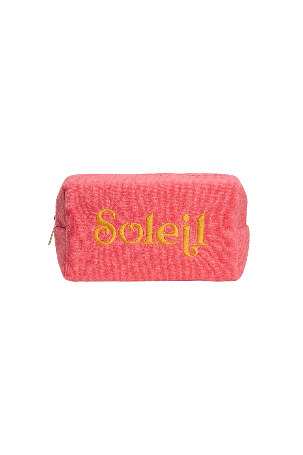 Terry Cloth Summertime Cosmetic Pouch