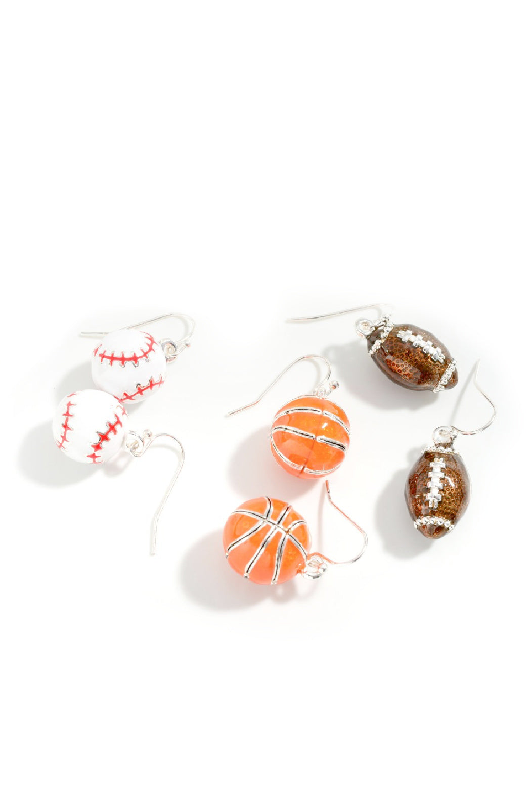 Sports Ball Dangle Earrings