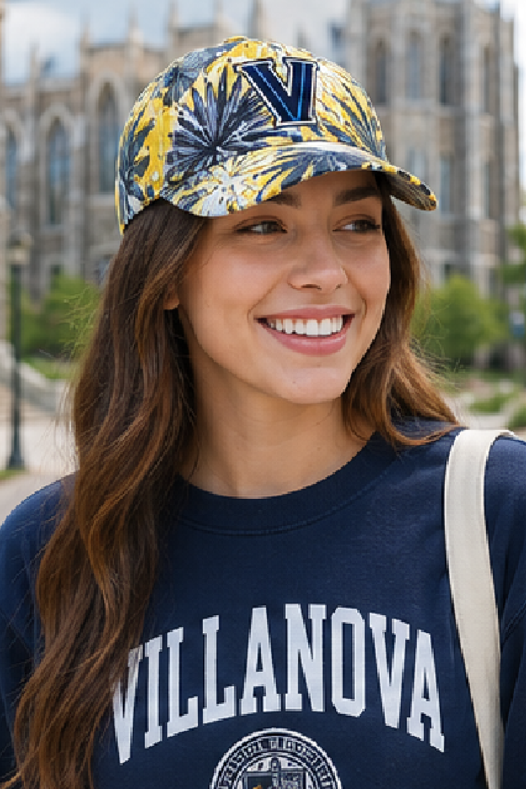 Villanova Spring Leaves Cap
