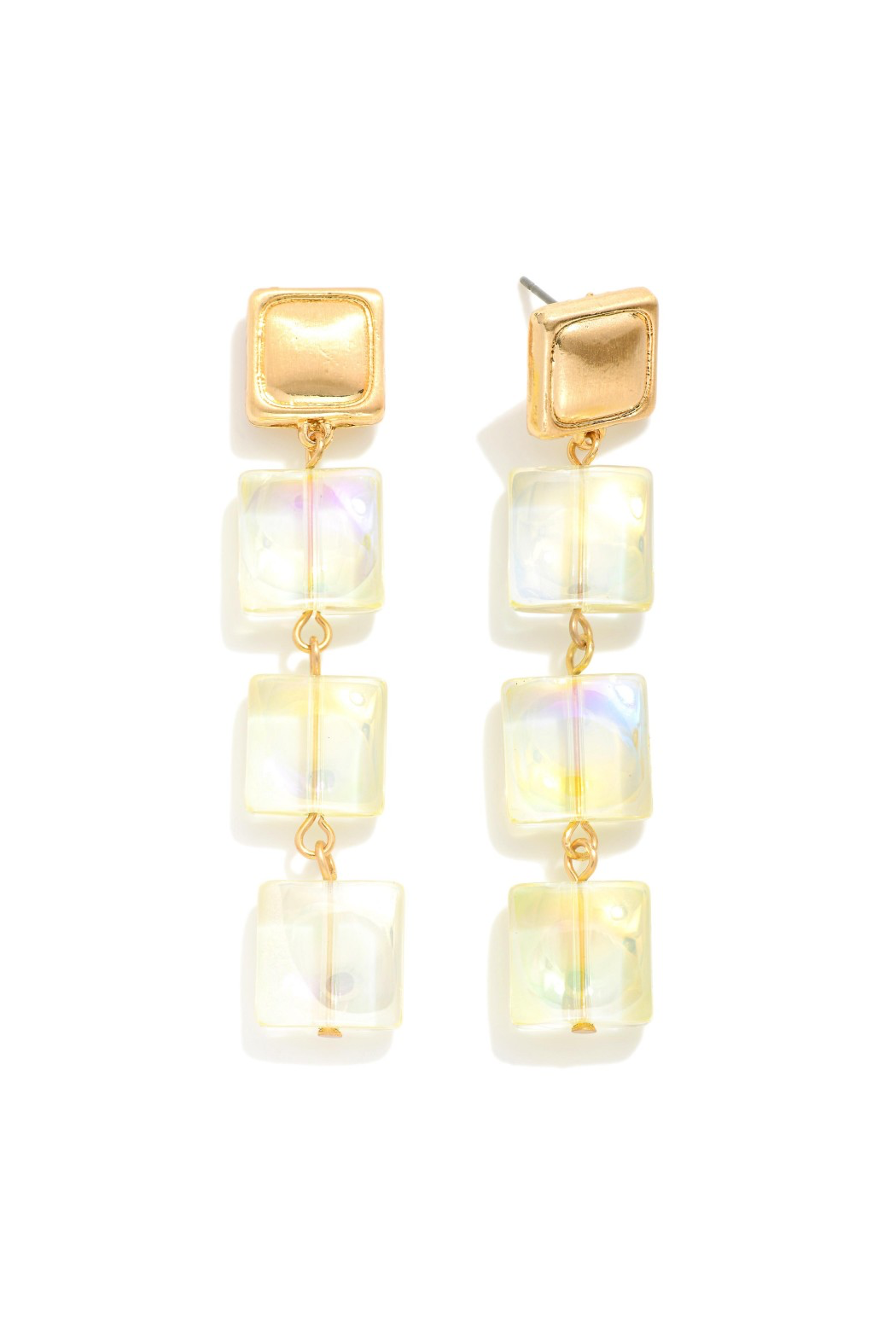 Square Up Drop Earrings