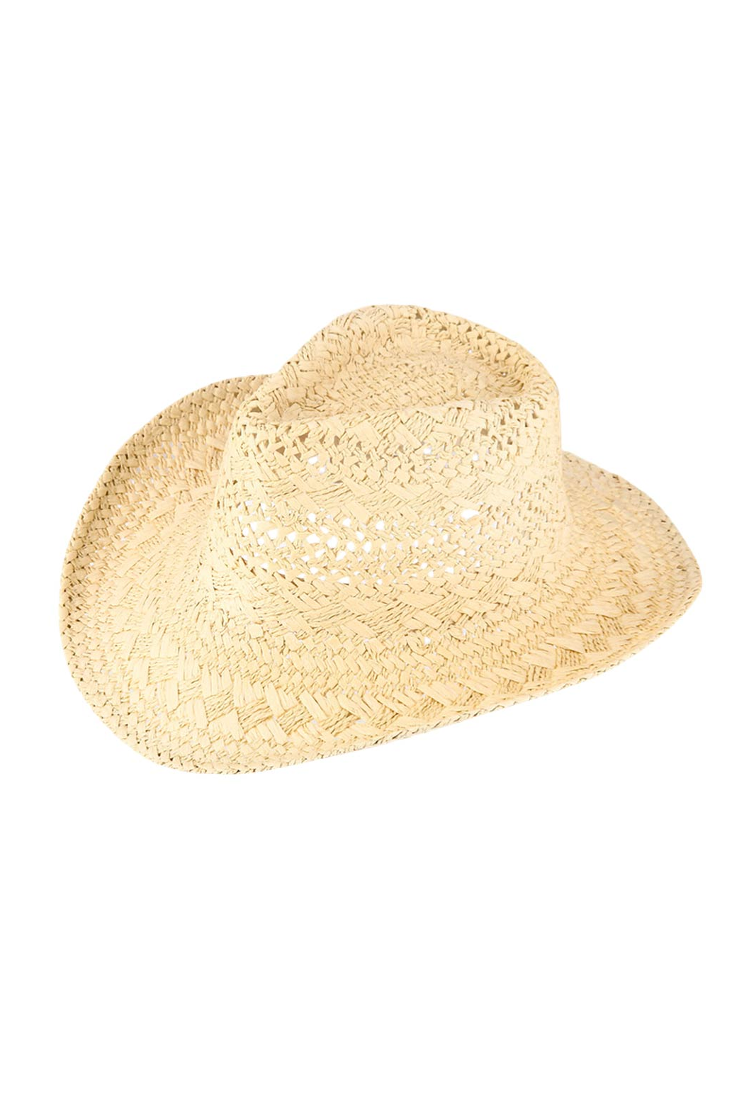 Woven Straw Fedora Sun Hat