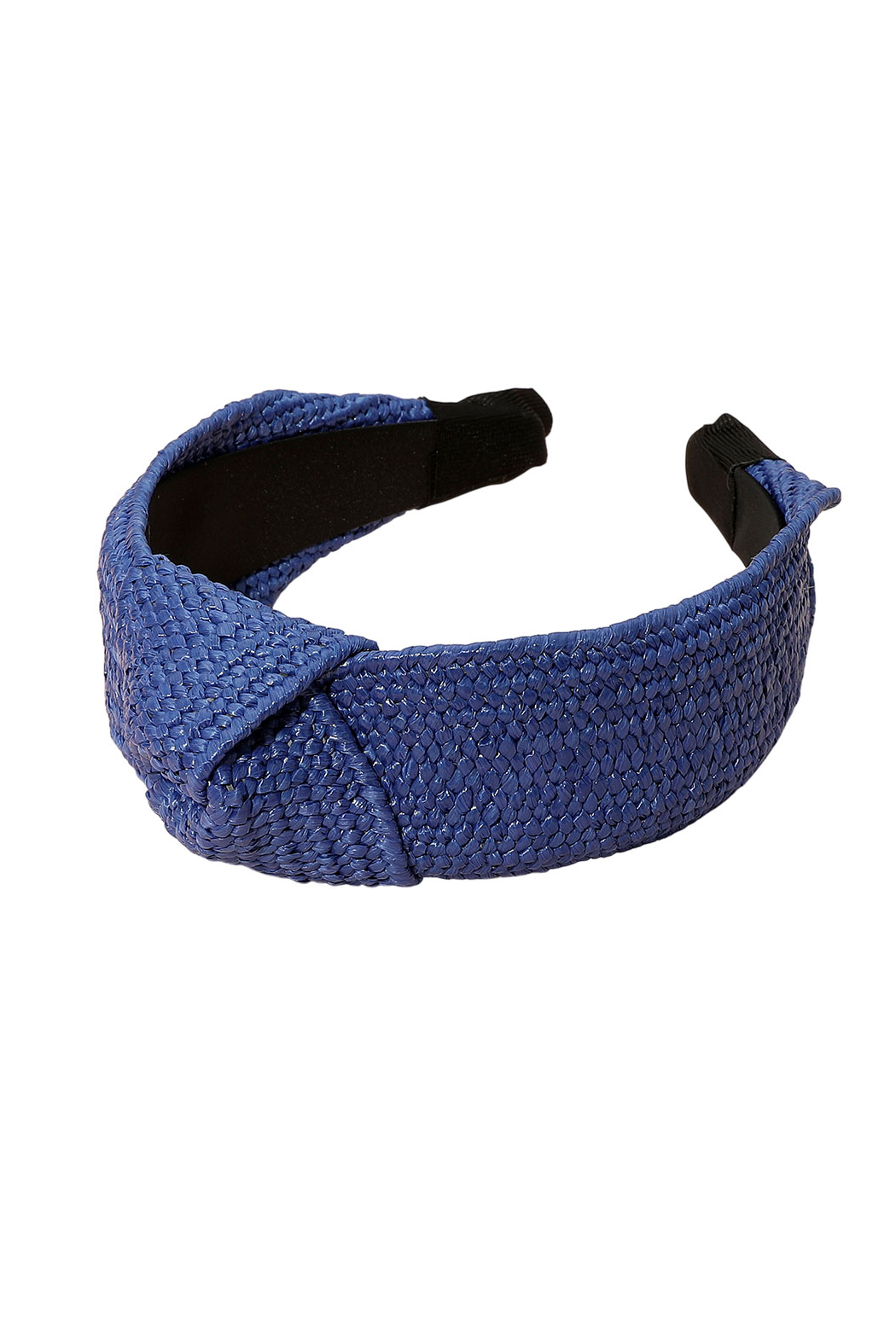 Woven Straw Top Knot Headband