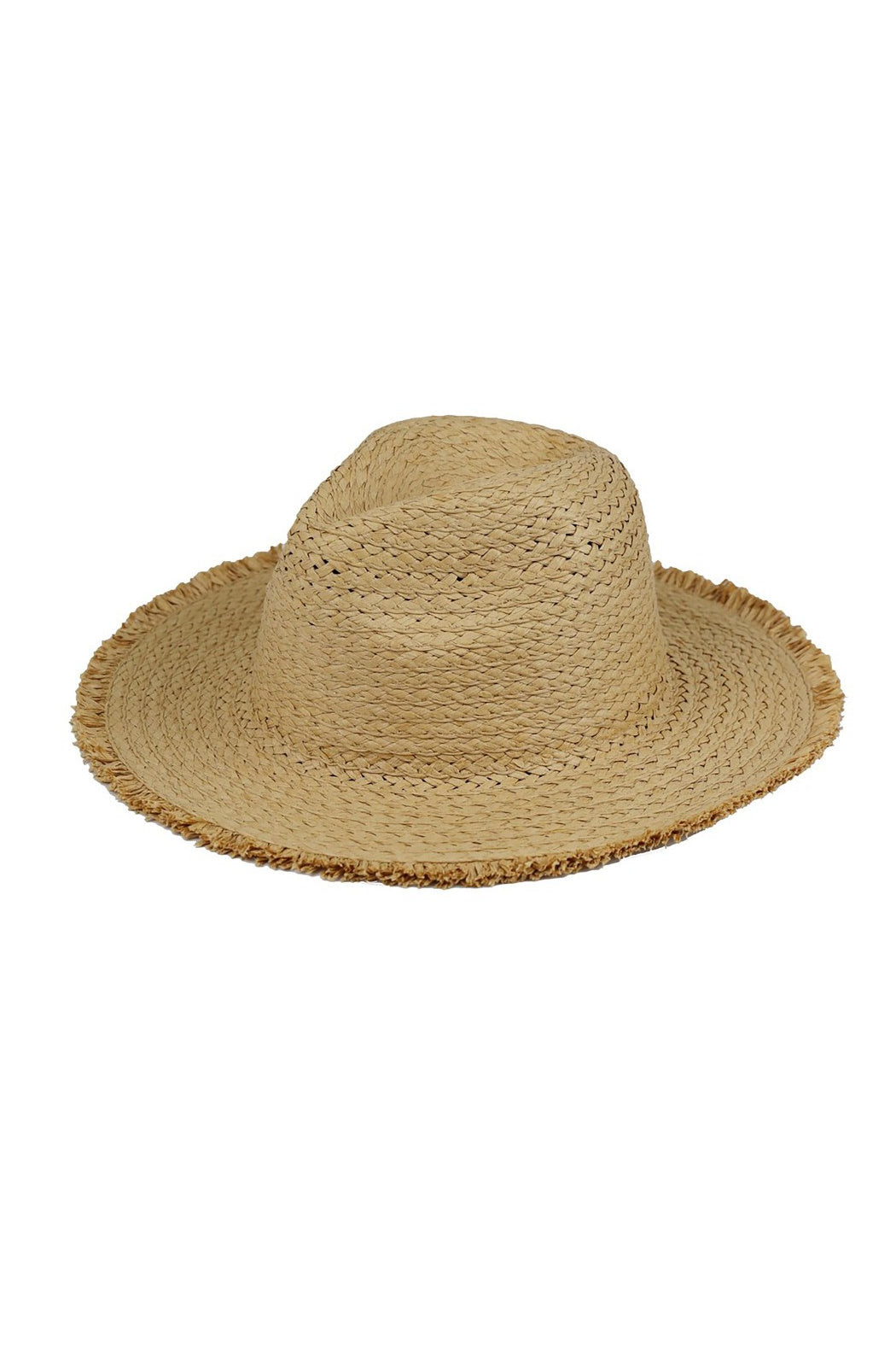 Straw Fringed Panama Hat