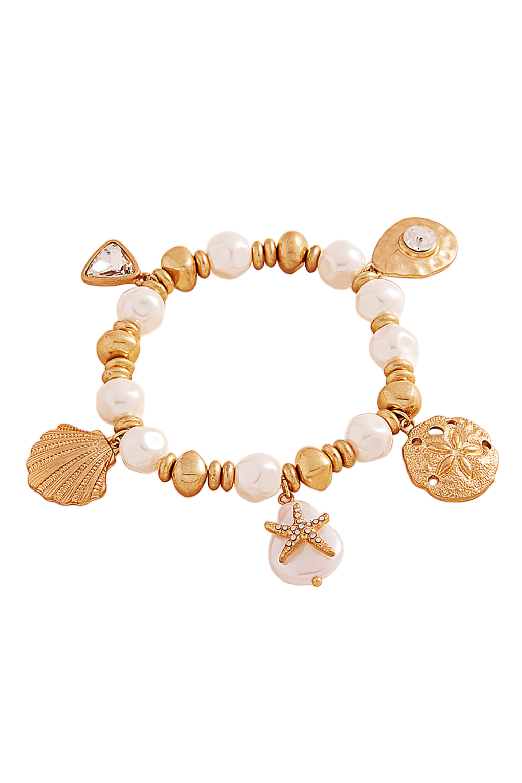 Stretch Shell Bracelet