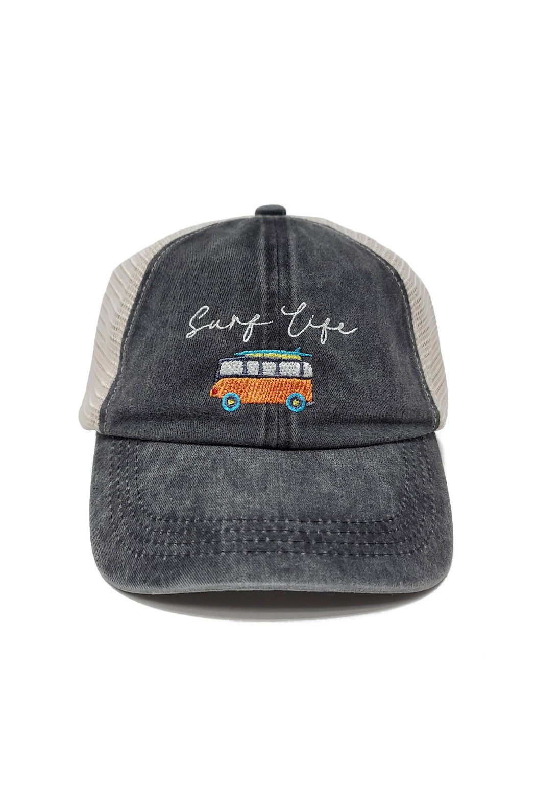 Surf Life Embroidered Trucker Cap