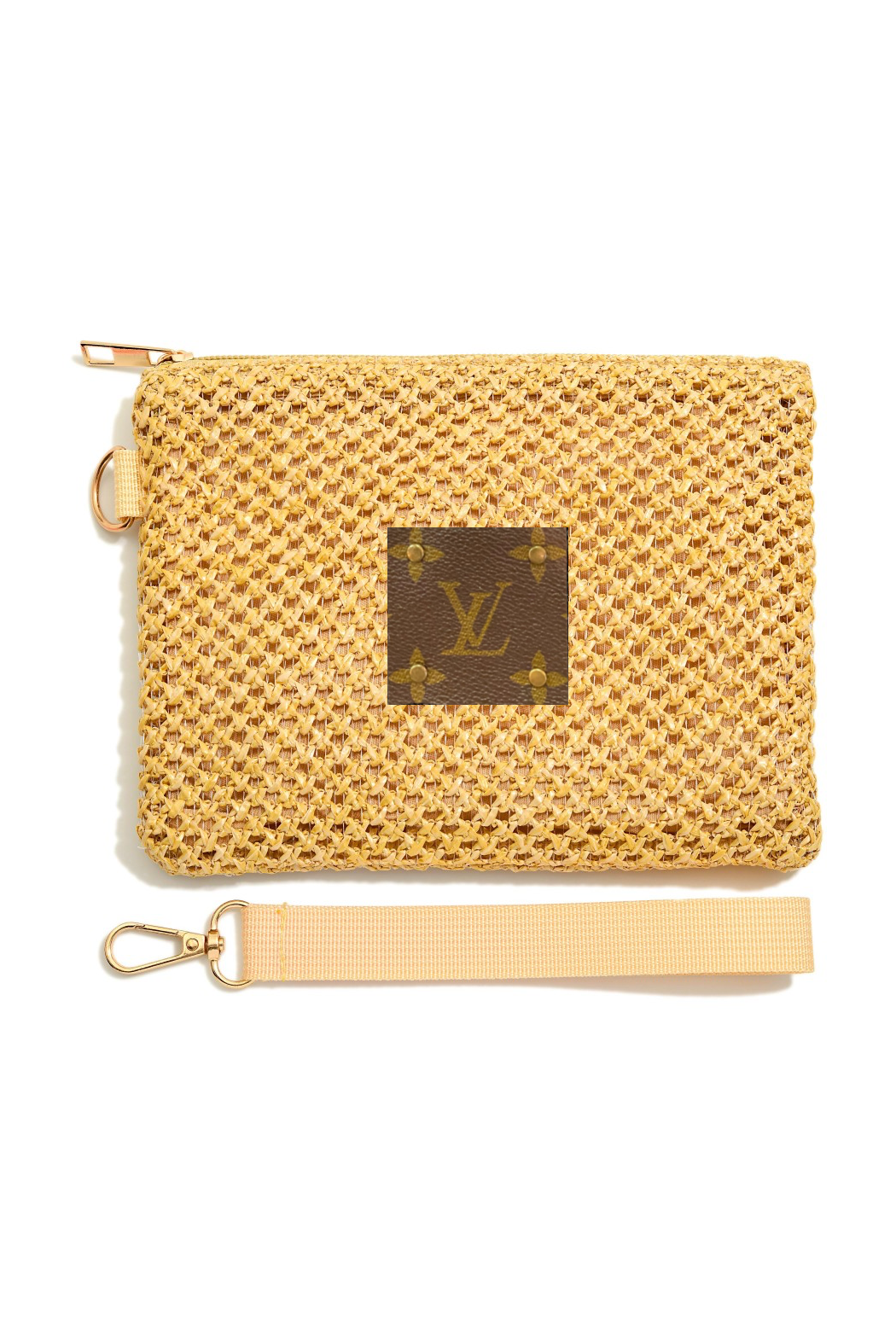 Upcycled Crochet Wristlet