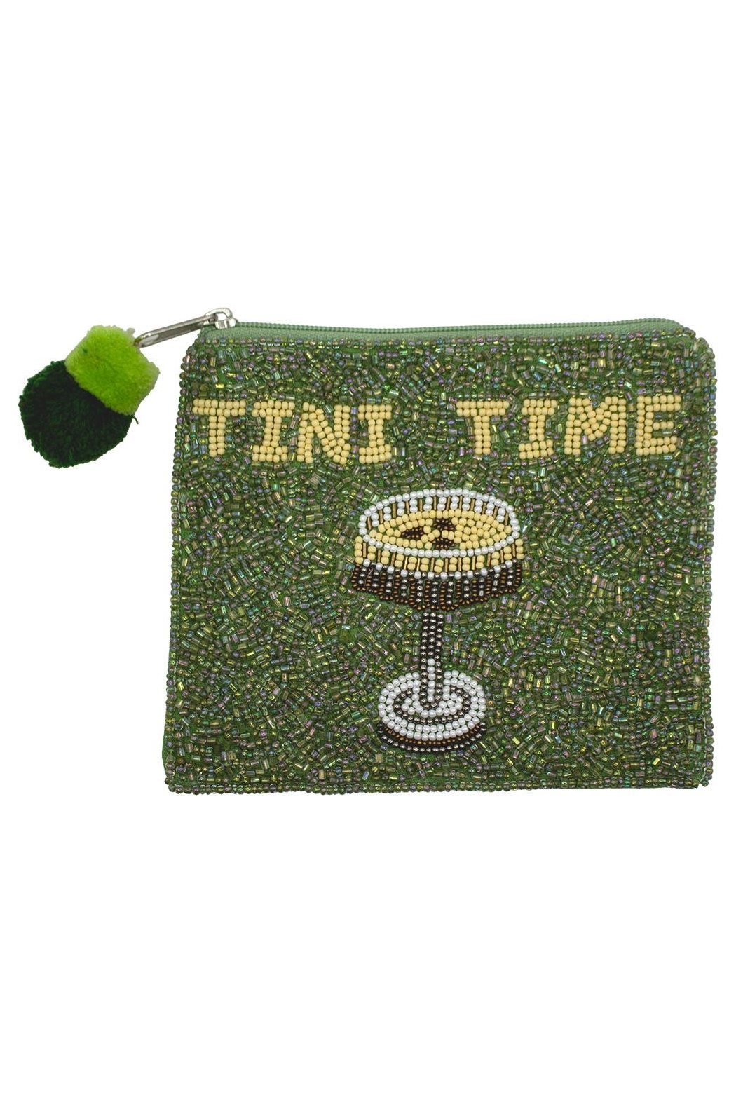 Tini Time Beaded Pouch