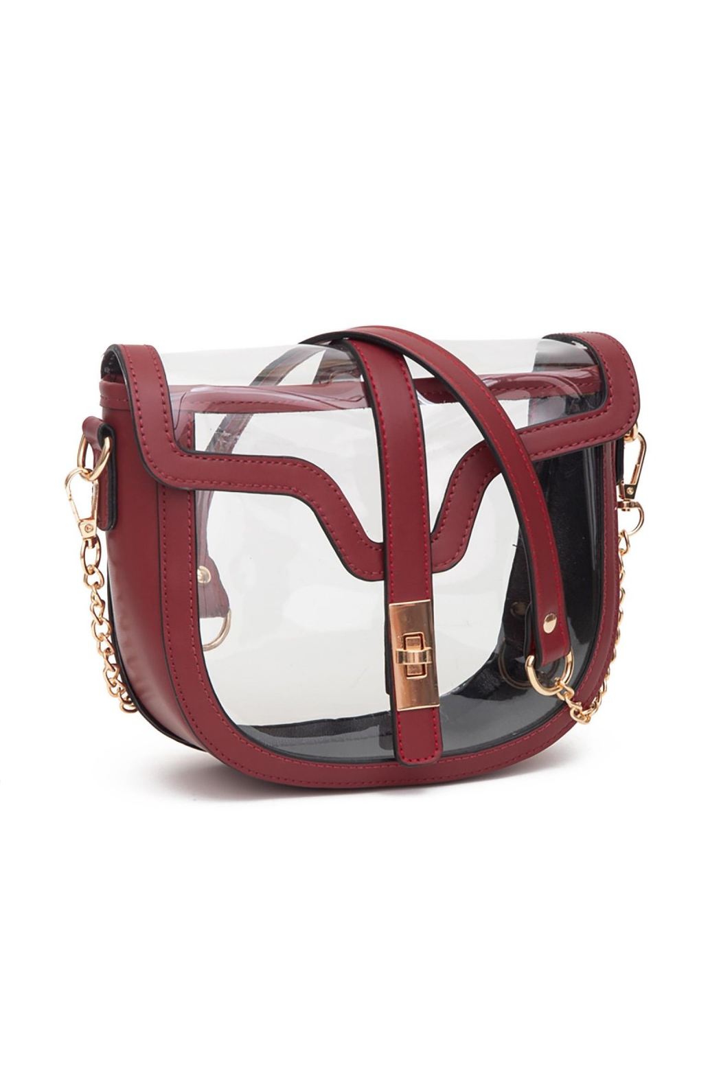 Transparent Stadium Large Crossbody Bag