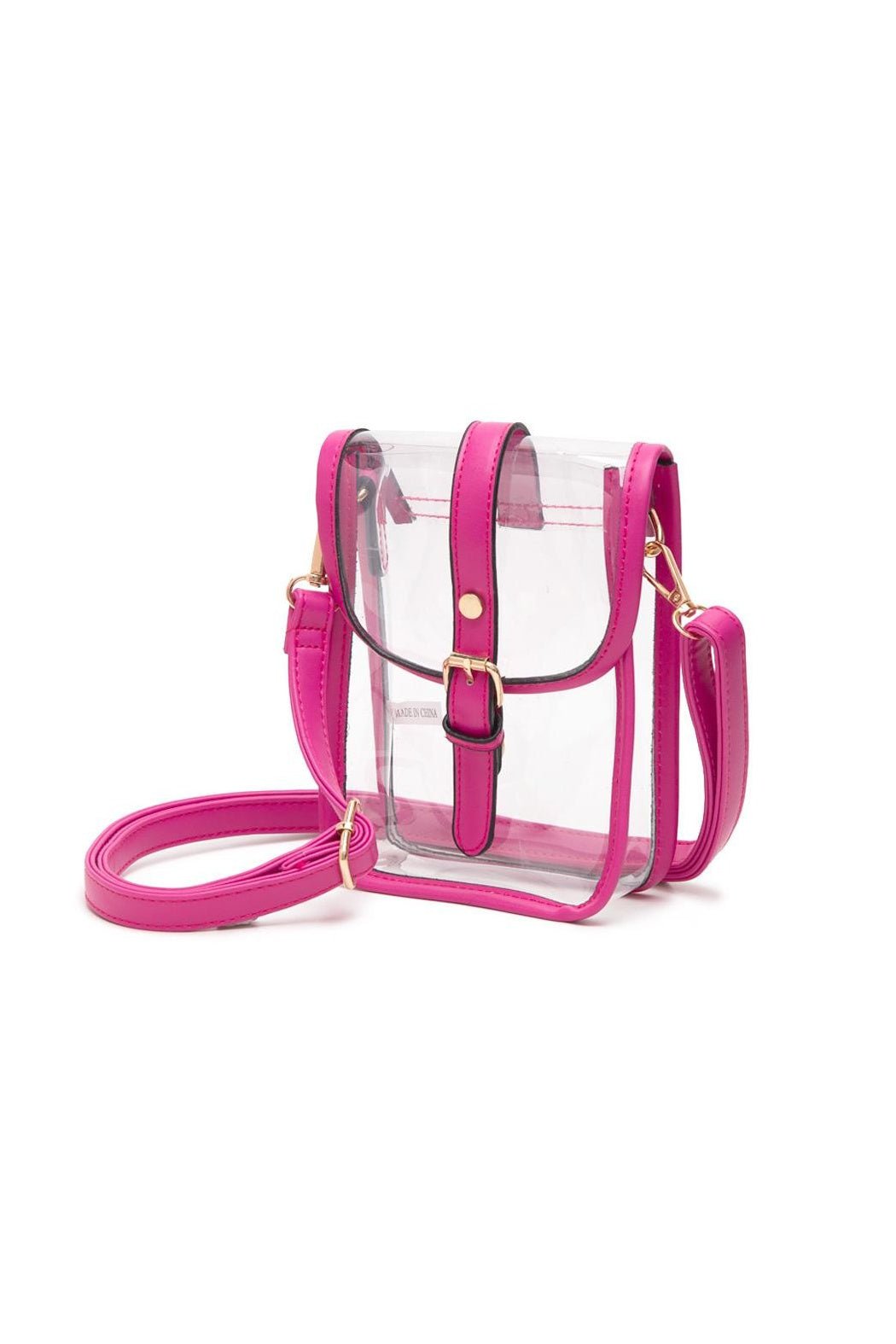 Transparent Stadium Crossbody Bag