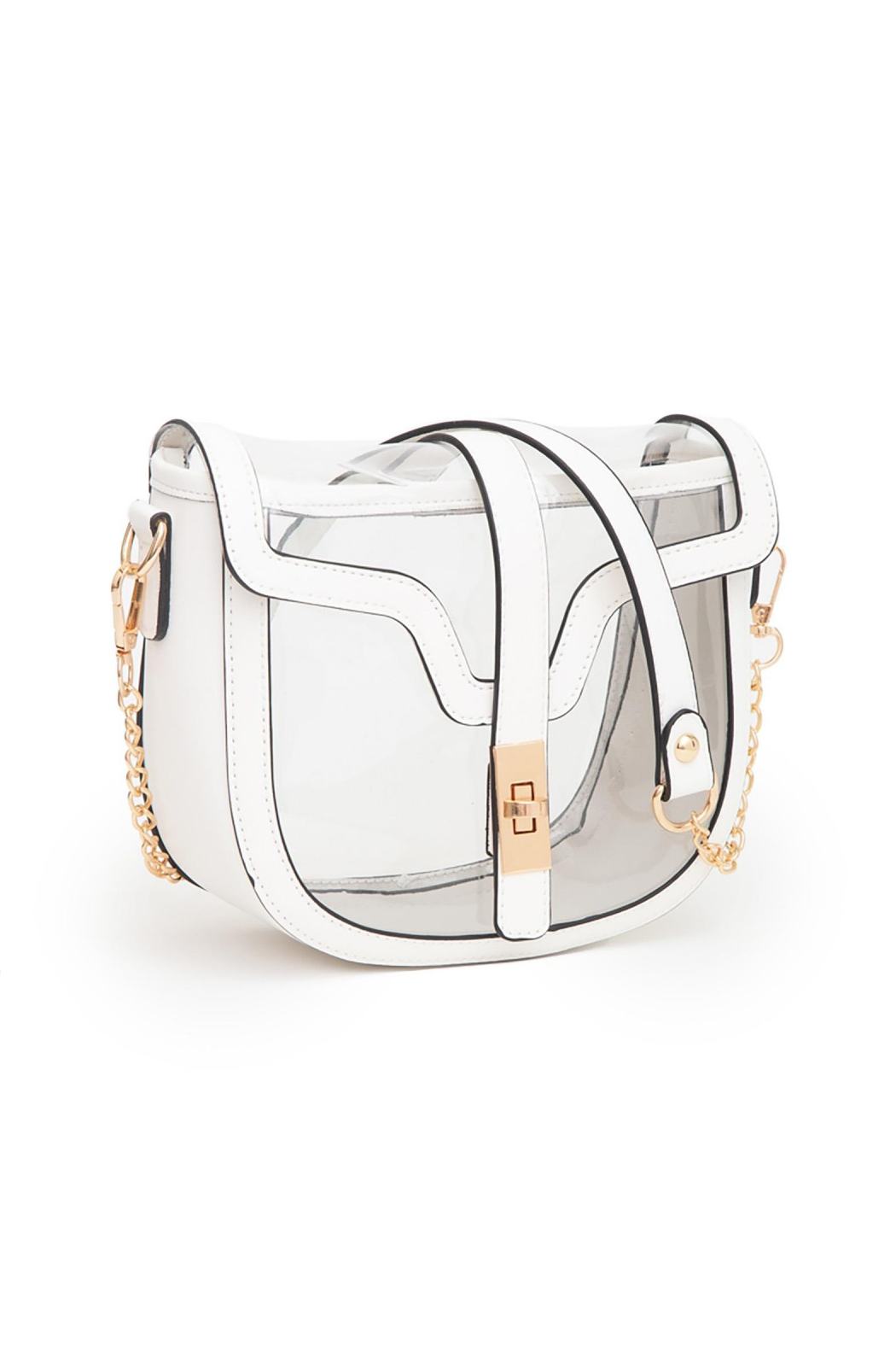 Transparent Stadium Large Crossbody Bag