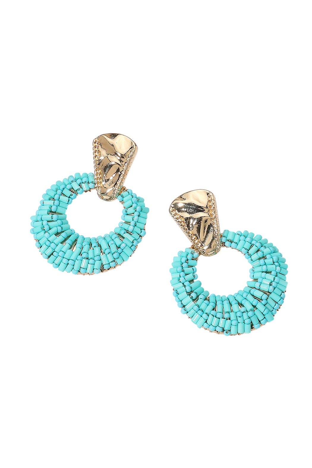 Door Knocker Bead Earrings