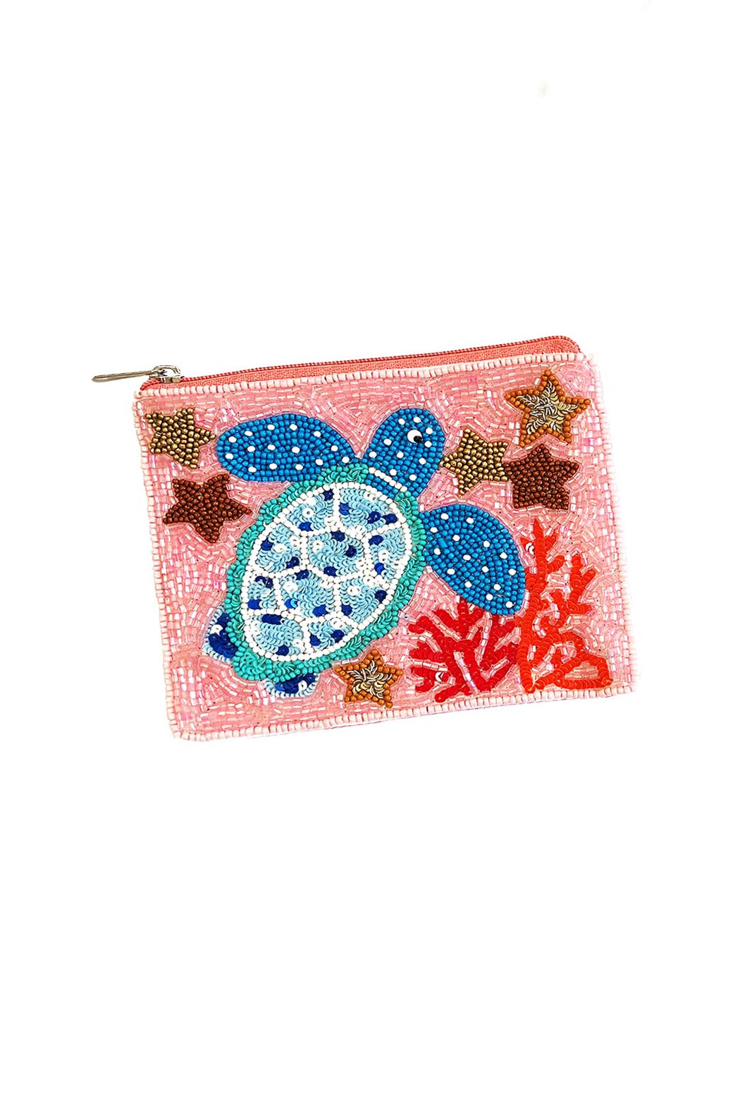 Under The Sea Beaded Pouch