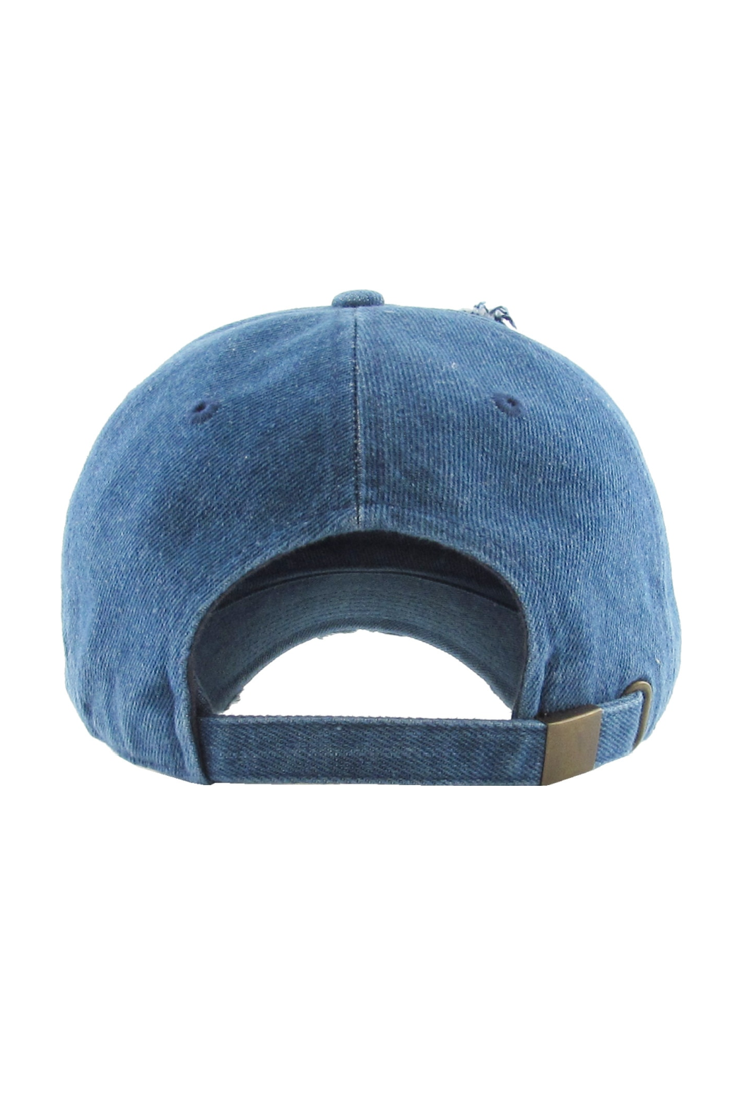 Upcycled Gucci Denim Distressed Cap