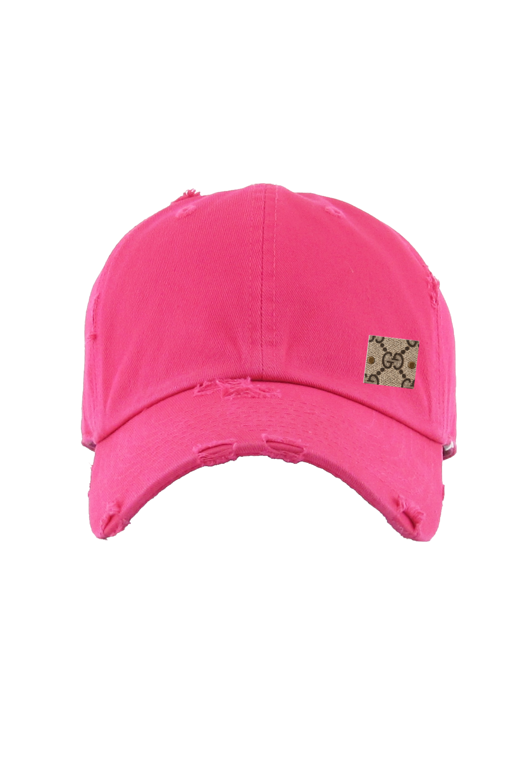 Upcycled Gucci Distressed Cap