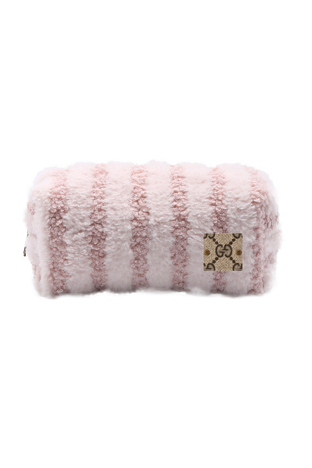 Upcycled Gucci Sherpa Cosmetic Pouch