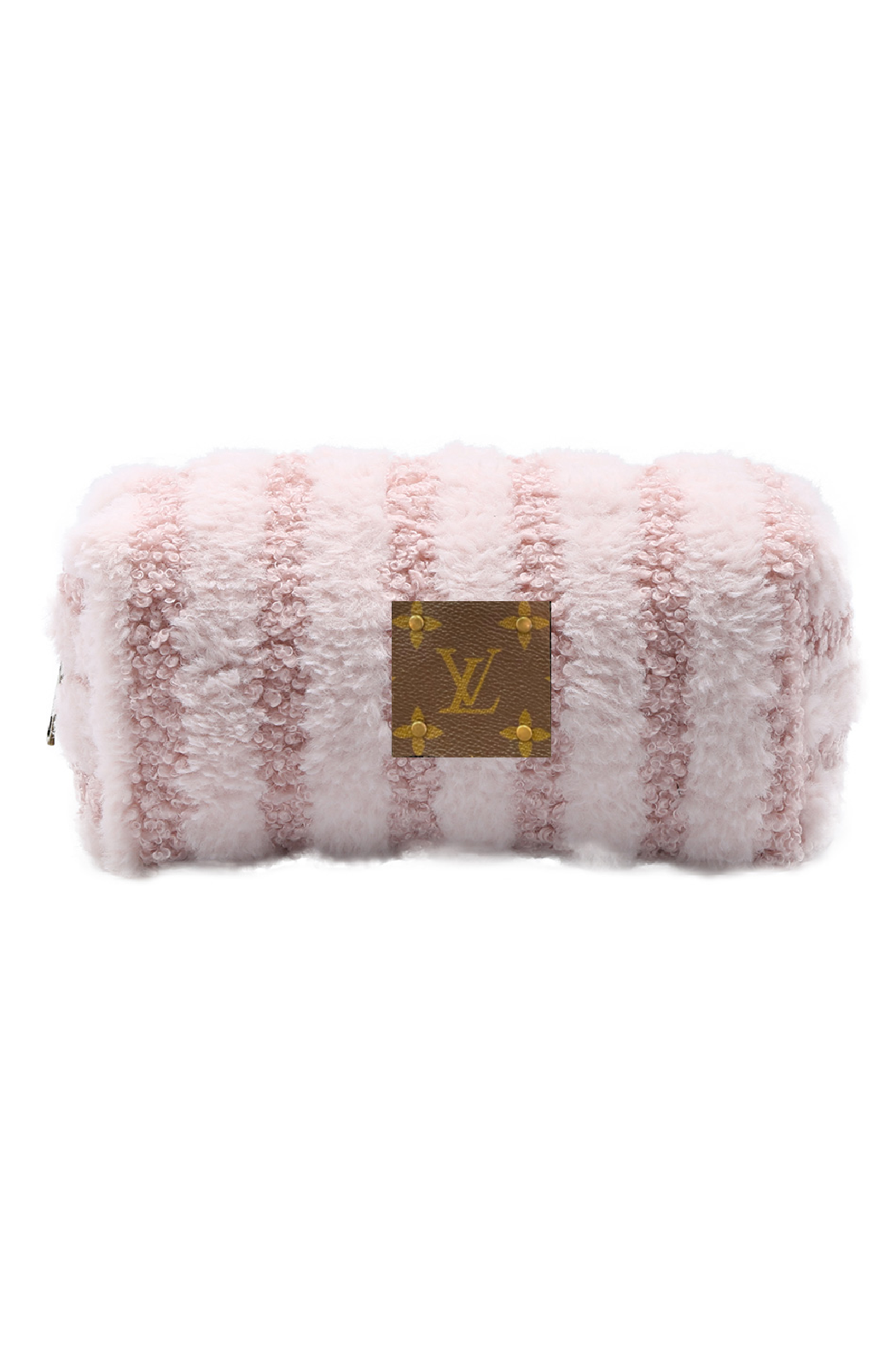 Upcycled Sherpa Cosmetic Pouch