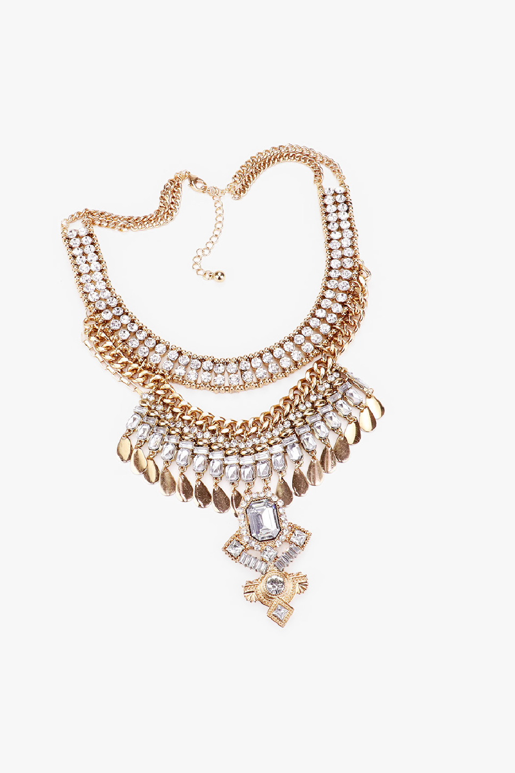 Vintage Look Statement Necklace