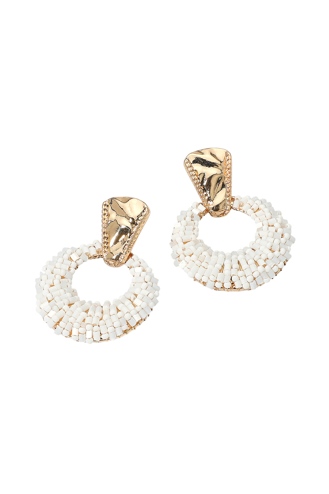 Door Knocker Bead Earrings