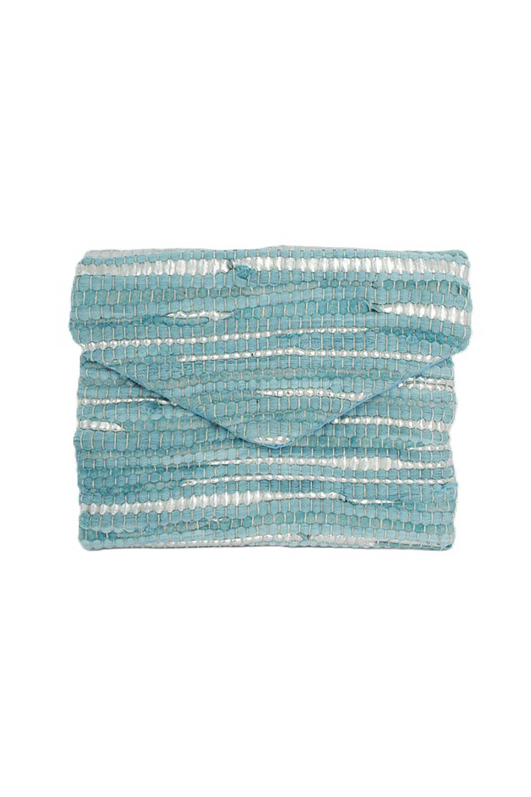 Textured Envelope Clutch Crossbody