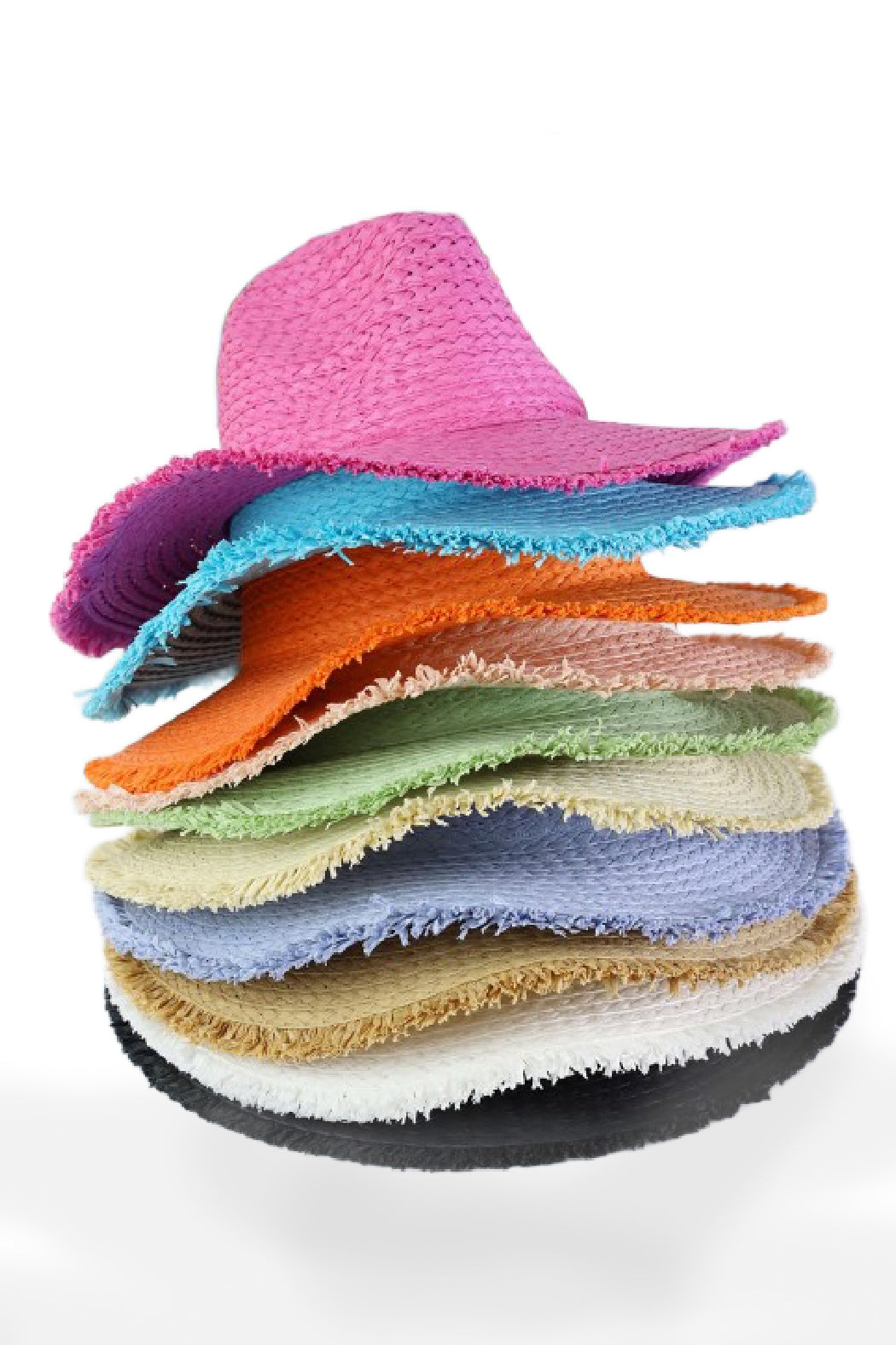 Straw Fringed Panama Hat