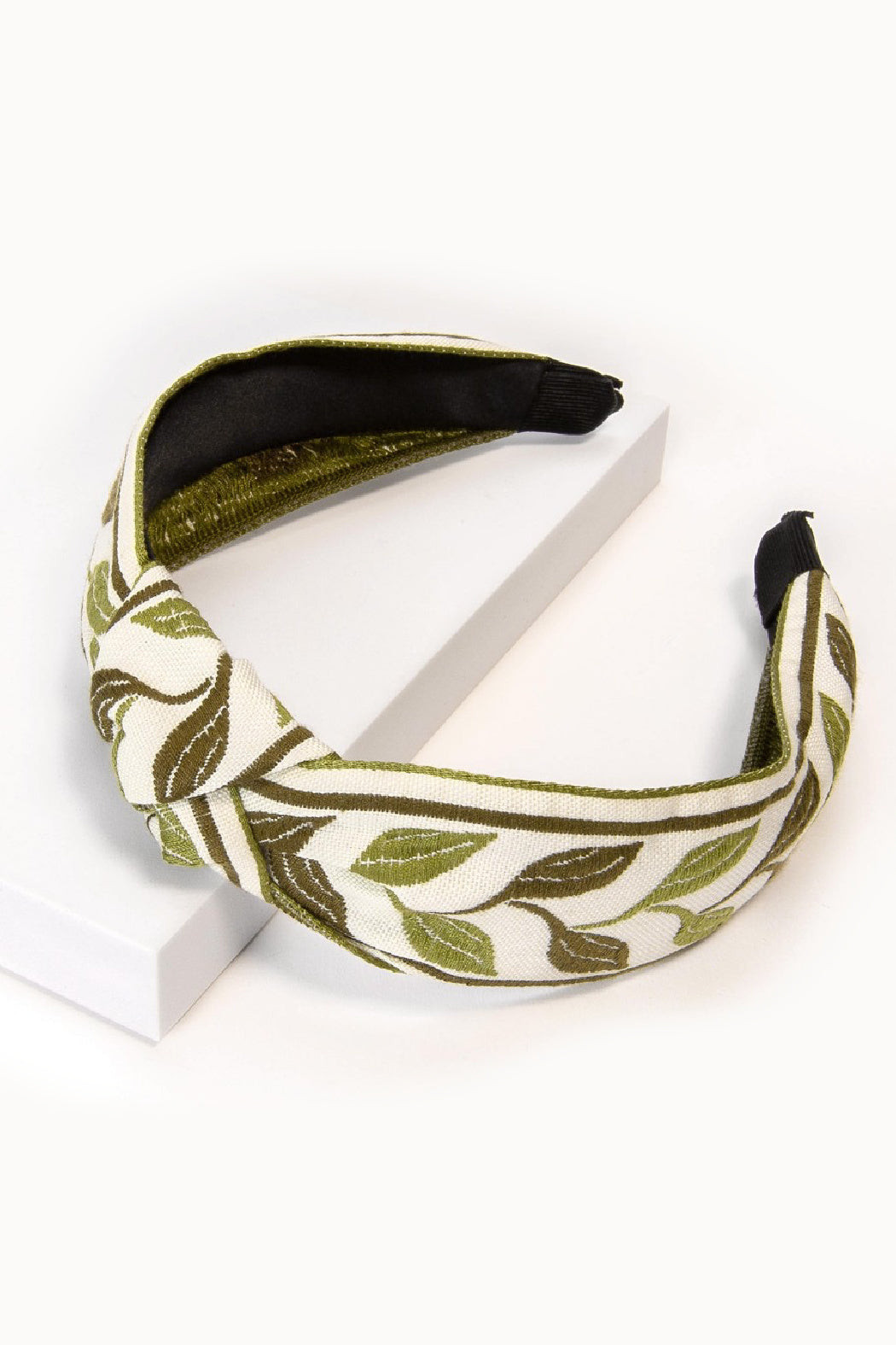 Ivy Embroidered Head Band