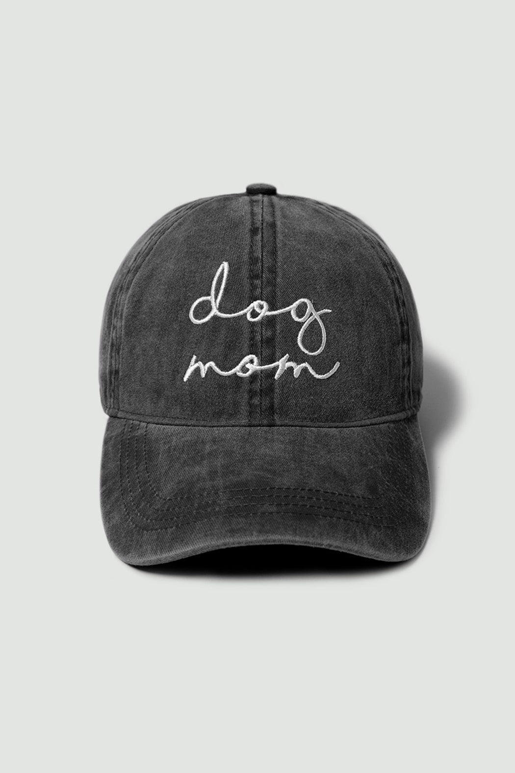 Embroidered Dog Mom Baseball Cap