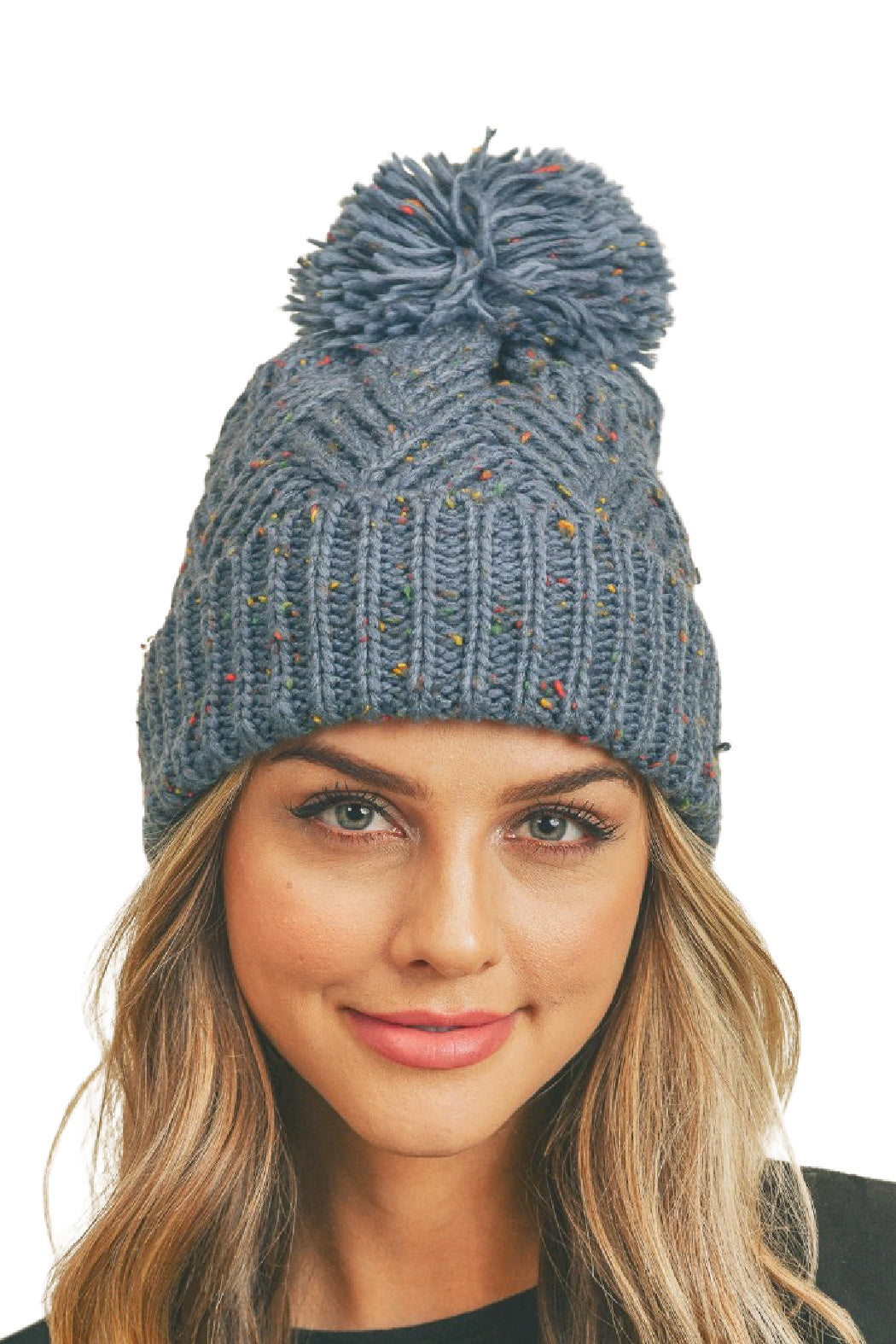 Flecked Knit Beanie