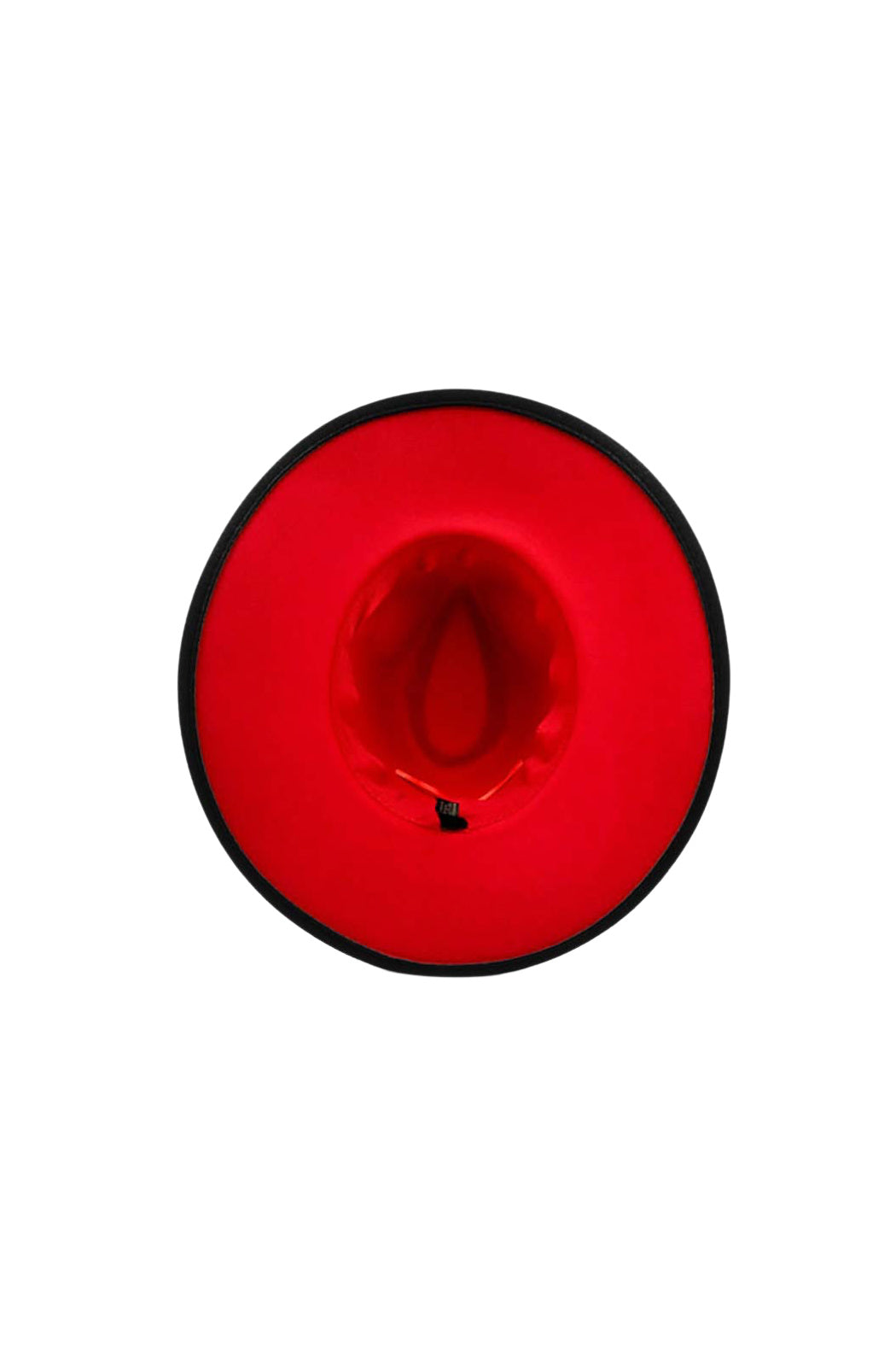 Braided Band Red Bottom Fedora Hat