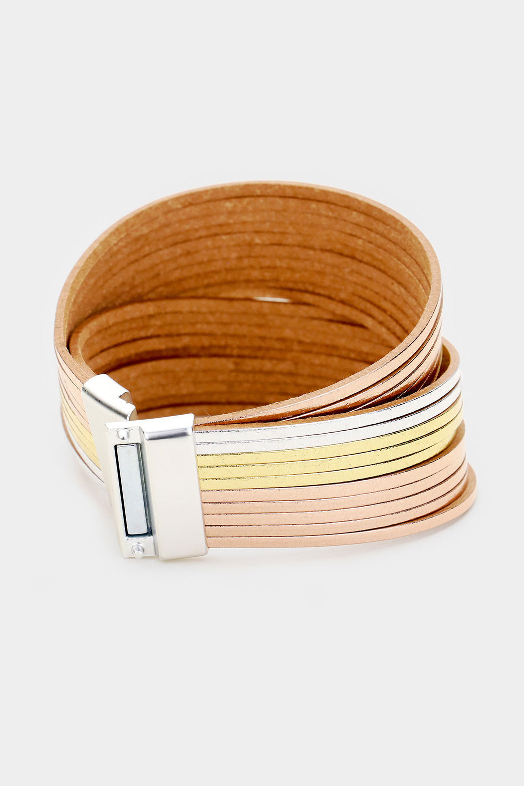 Tri-Color Magnetic Bracelet - Embellish Your Life 