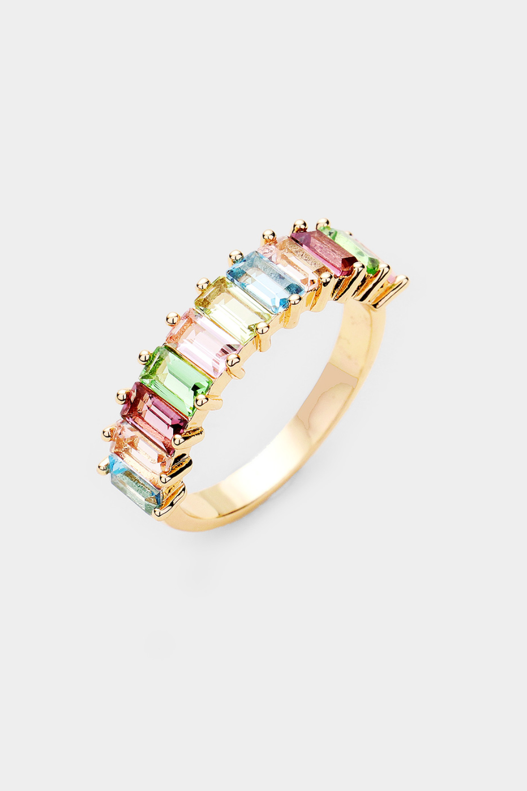 Gold Rainbow Ring - Embellish Your Life 